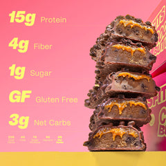 Misfits Speculoos bar wrapped for on-the-go snacking.