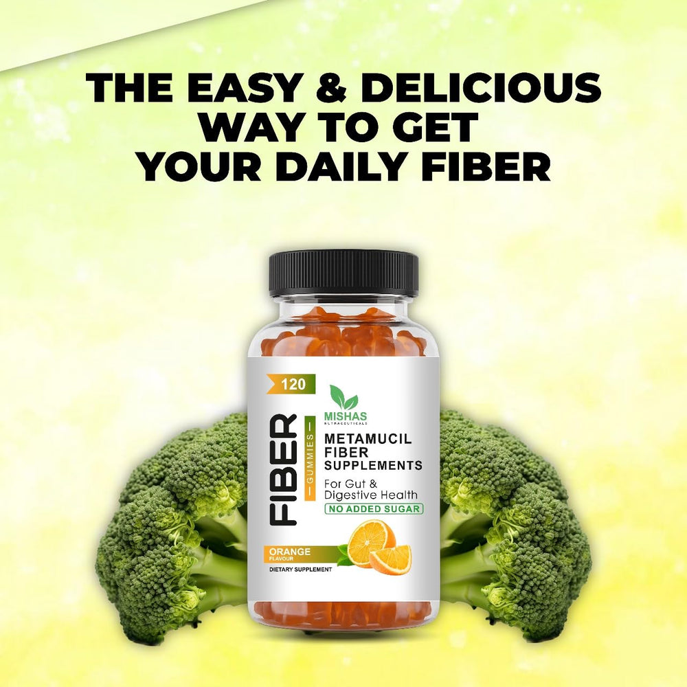 Gummies in hand illustrate a quick on the go daily routine
