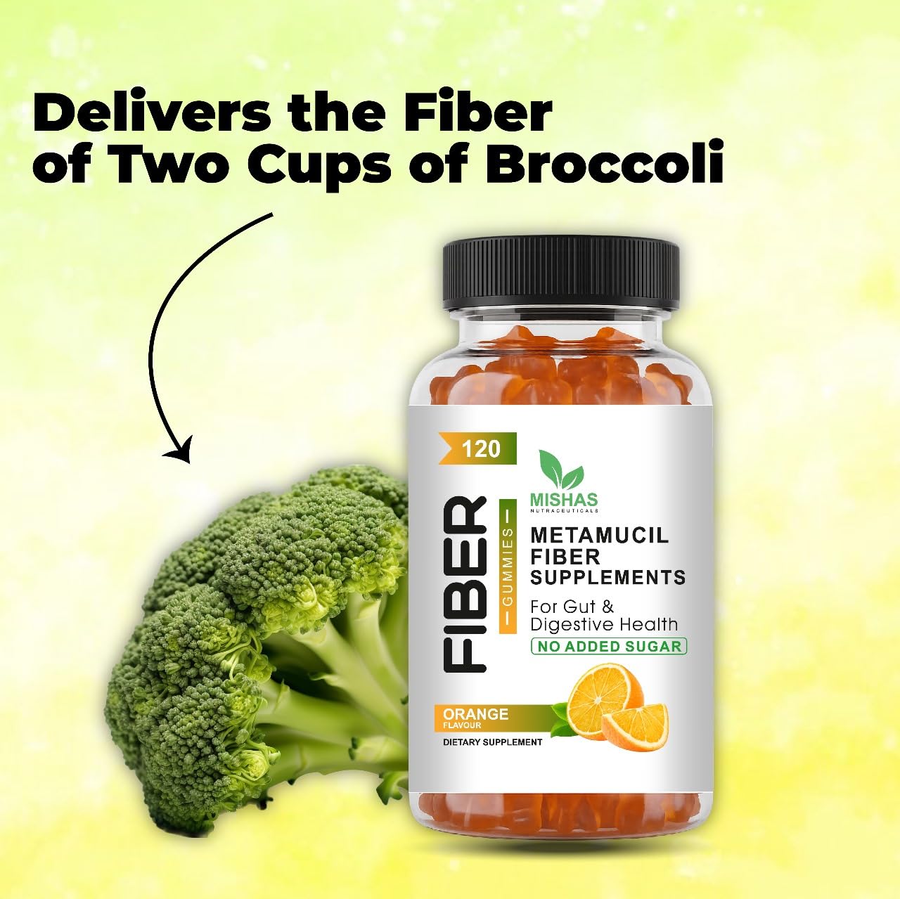 Flatlay packaging emphasizes a clean plant-based formula