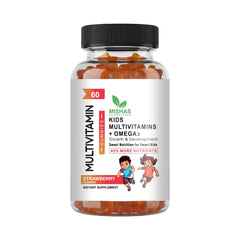 Mishas Nutraceuticals Kids Gummies bottle ready for daily nutrient support.
