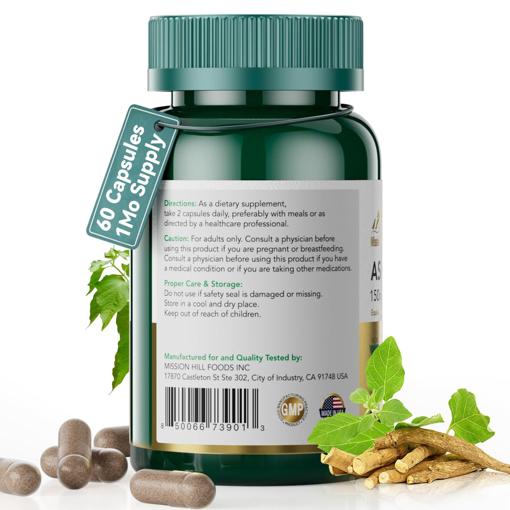 Mission Hill Foods GMP-certified and USA-made badge on label