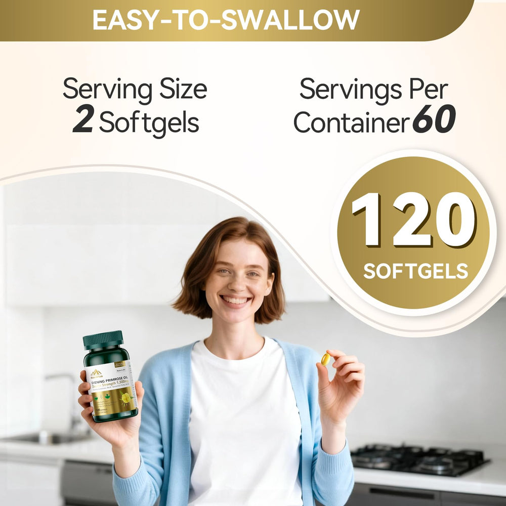 USA-made GMP-certified Mission Hill Foods Evening Primrose Oil product quality