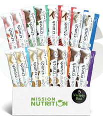 Mission Nutrition Power Crunch French Vanilla bar, crisp wafer texture for a quick protein boost