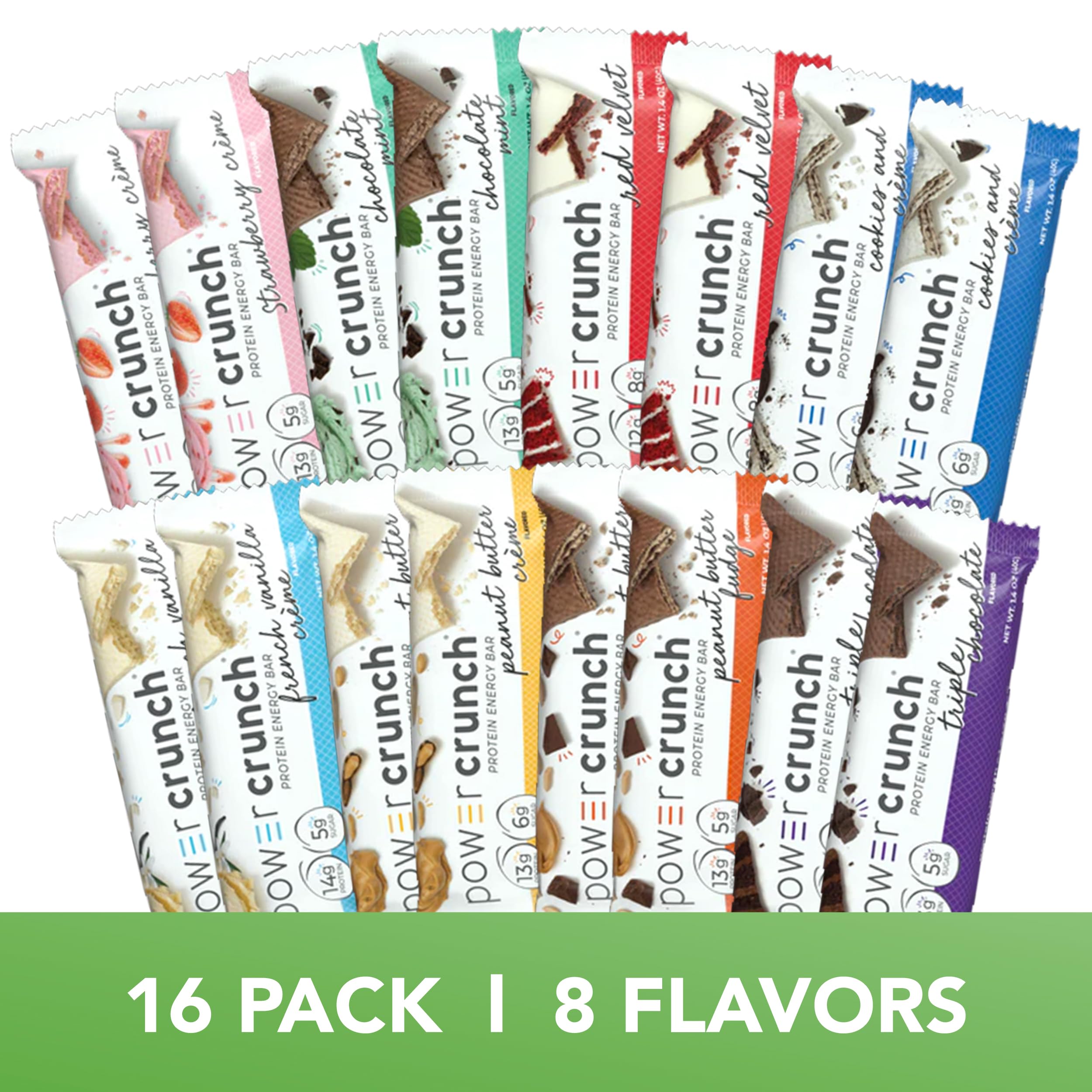 Mission Nutrition Power Crunch Peanut Butter Fudge bar, satisfying snack with solid protein
