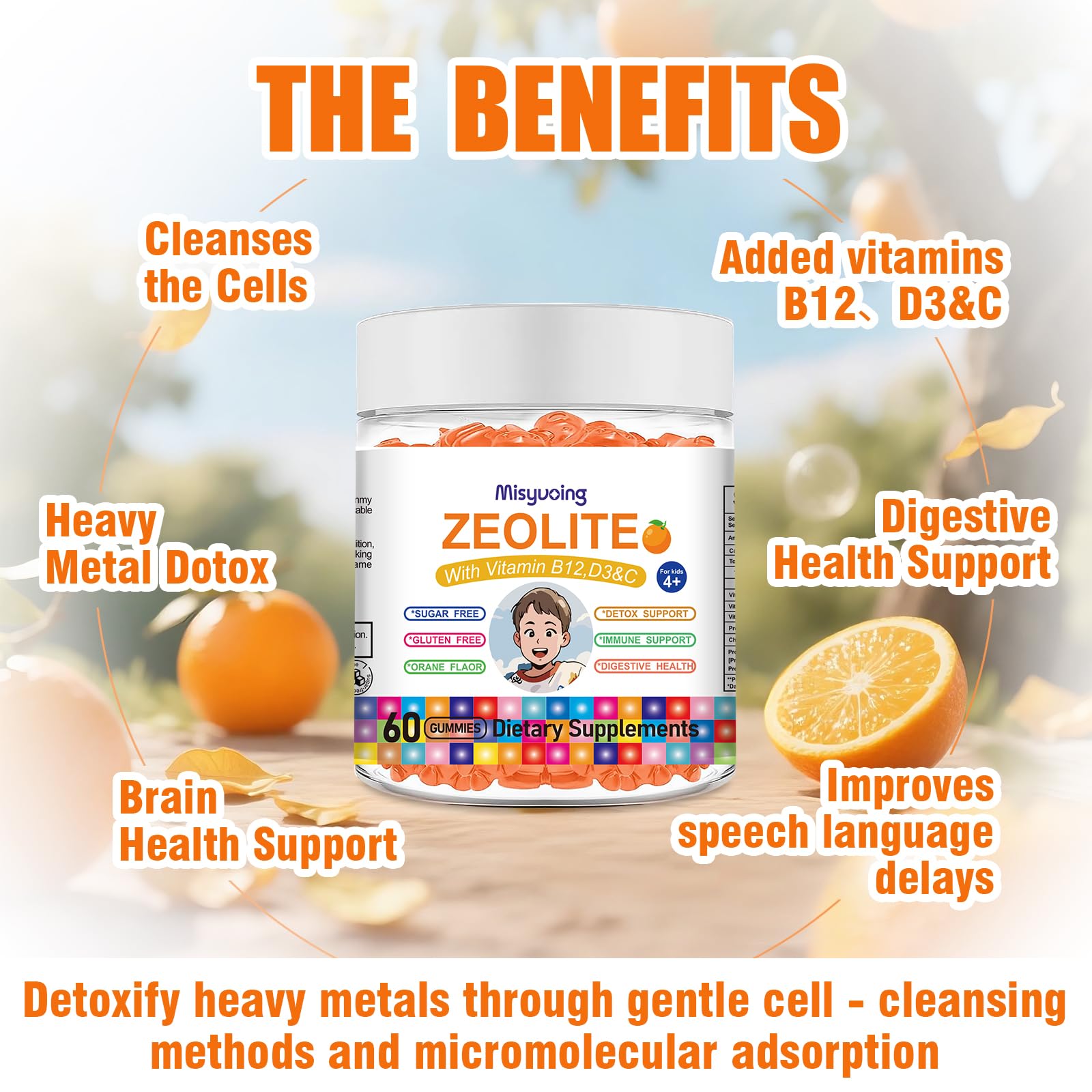Misyvoing Zeolite with B12, D3, and C vitamins boosts daily vitality