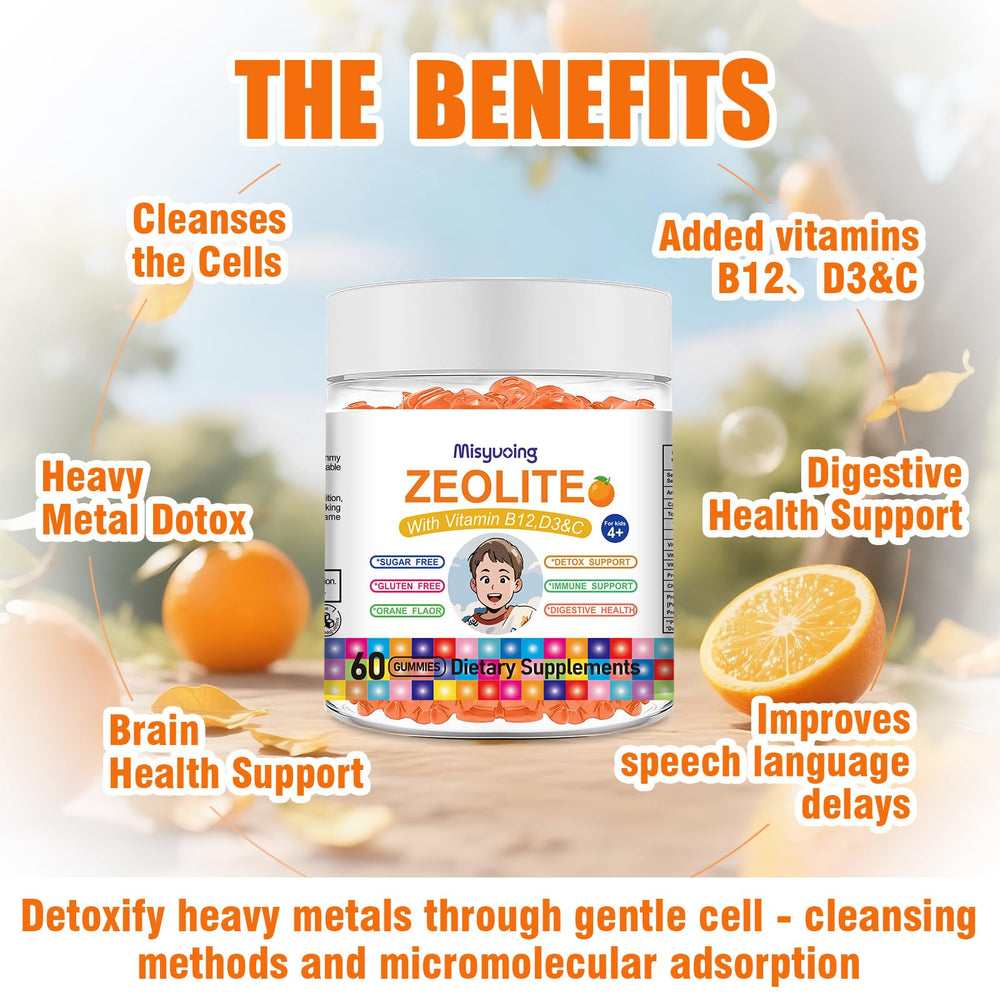 Misyvoing Zeolite with B12, D3, and C vitamins boosts daily vitality