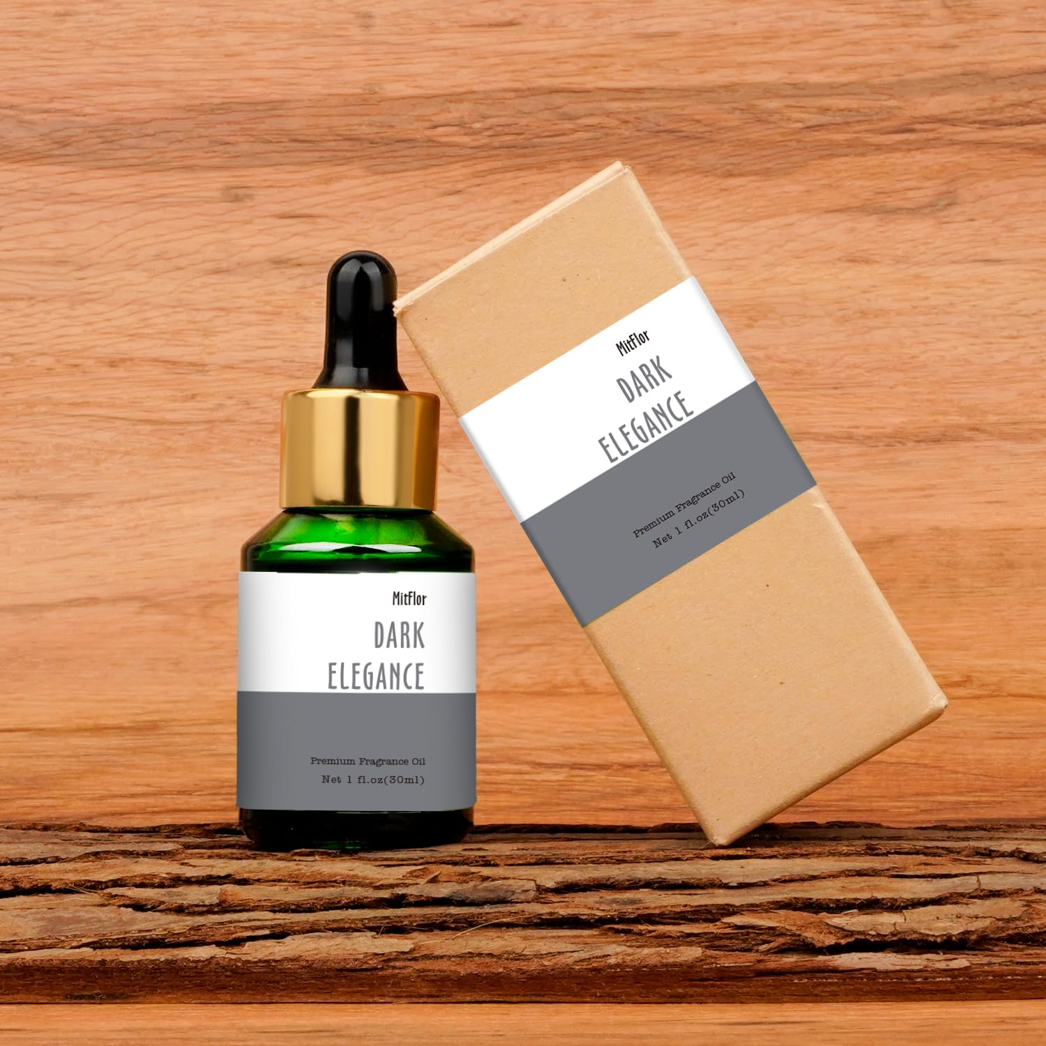 MitFlor Dark Elegance packaging box highlighting brand quality