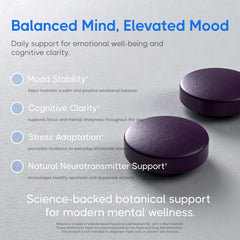 Mitogenex emotional balance capsules for daily well-being.