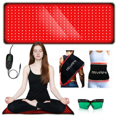 MIVANI red light therapy pad for the back delivers soothing warmth and comfort.