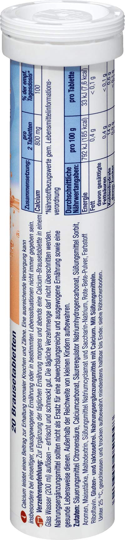 Mivolis calcium ingredients highlight vegan and gluten-free formula.