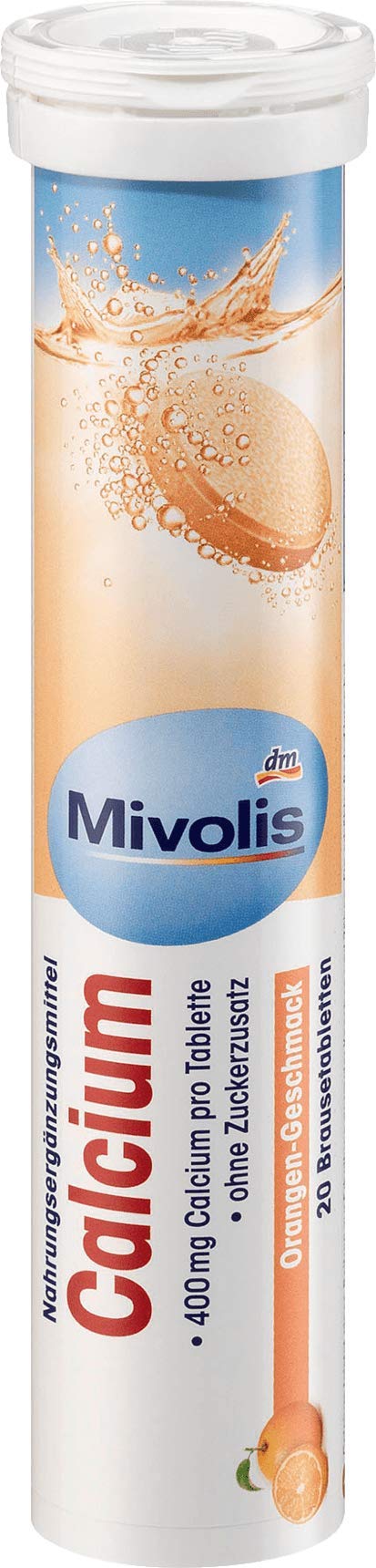 Mivolis calcium nutrition facts panel helps informed choices.