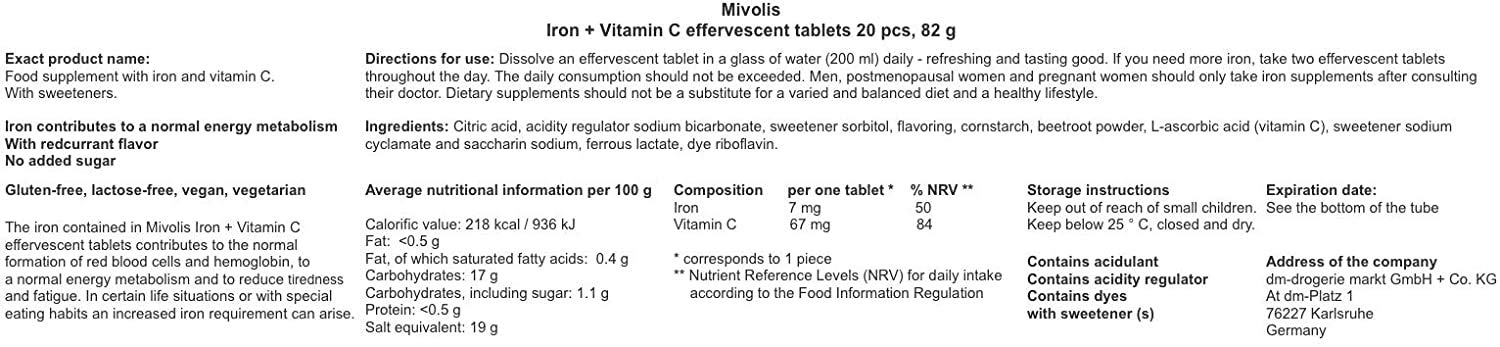 Trusted daily supplement option from Mivolis brand.