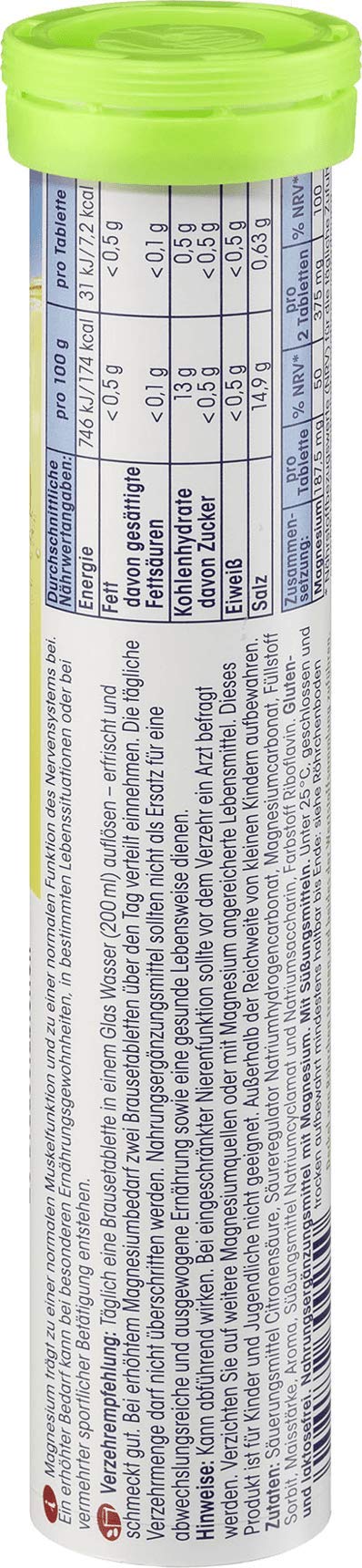 One or two tablets daily for magnesium intake.