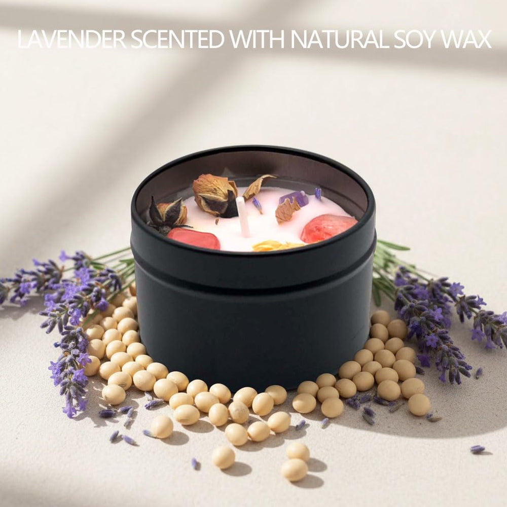 Mivra Zyora natural soy wax with cotton wick for clean burn