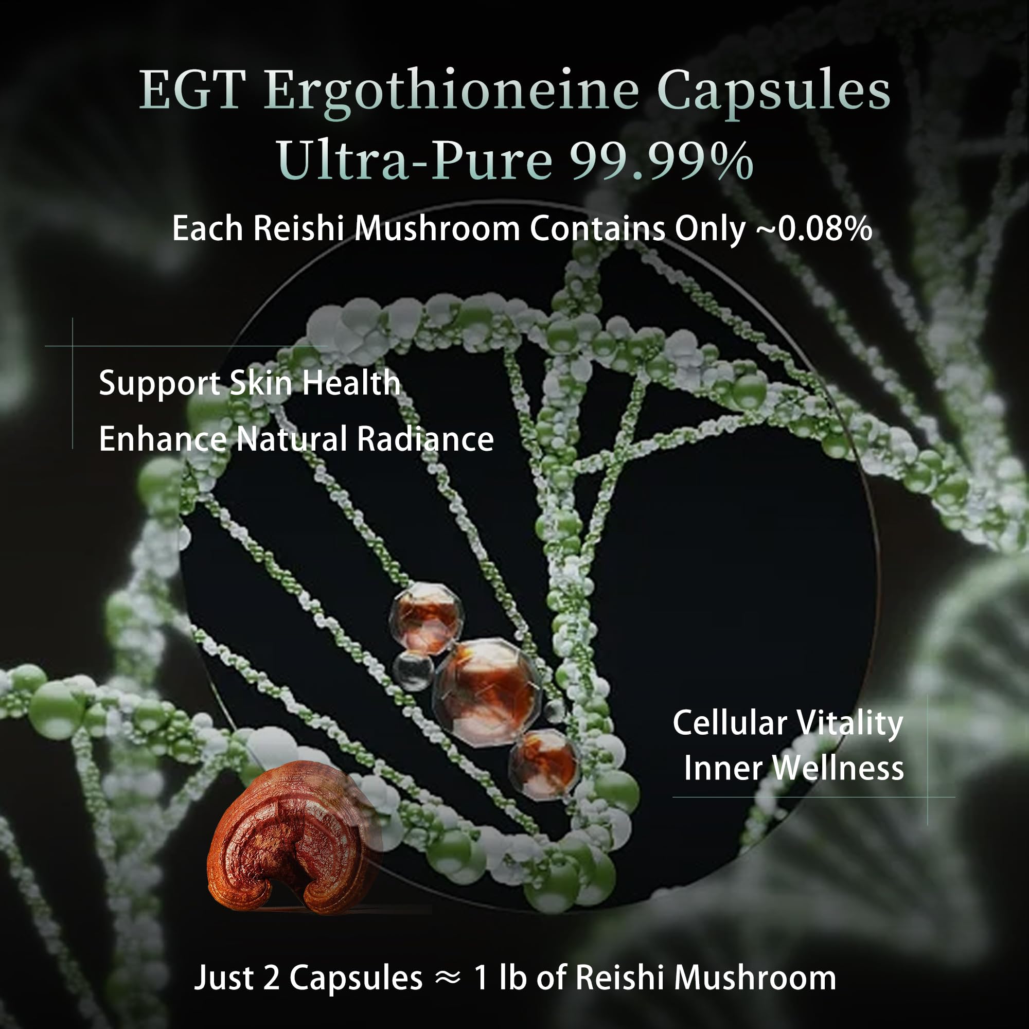 MixPower EGT 70mg capsules closeup emphasizes compact, travel-friendly supplement.