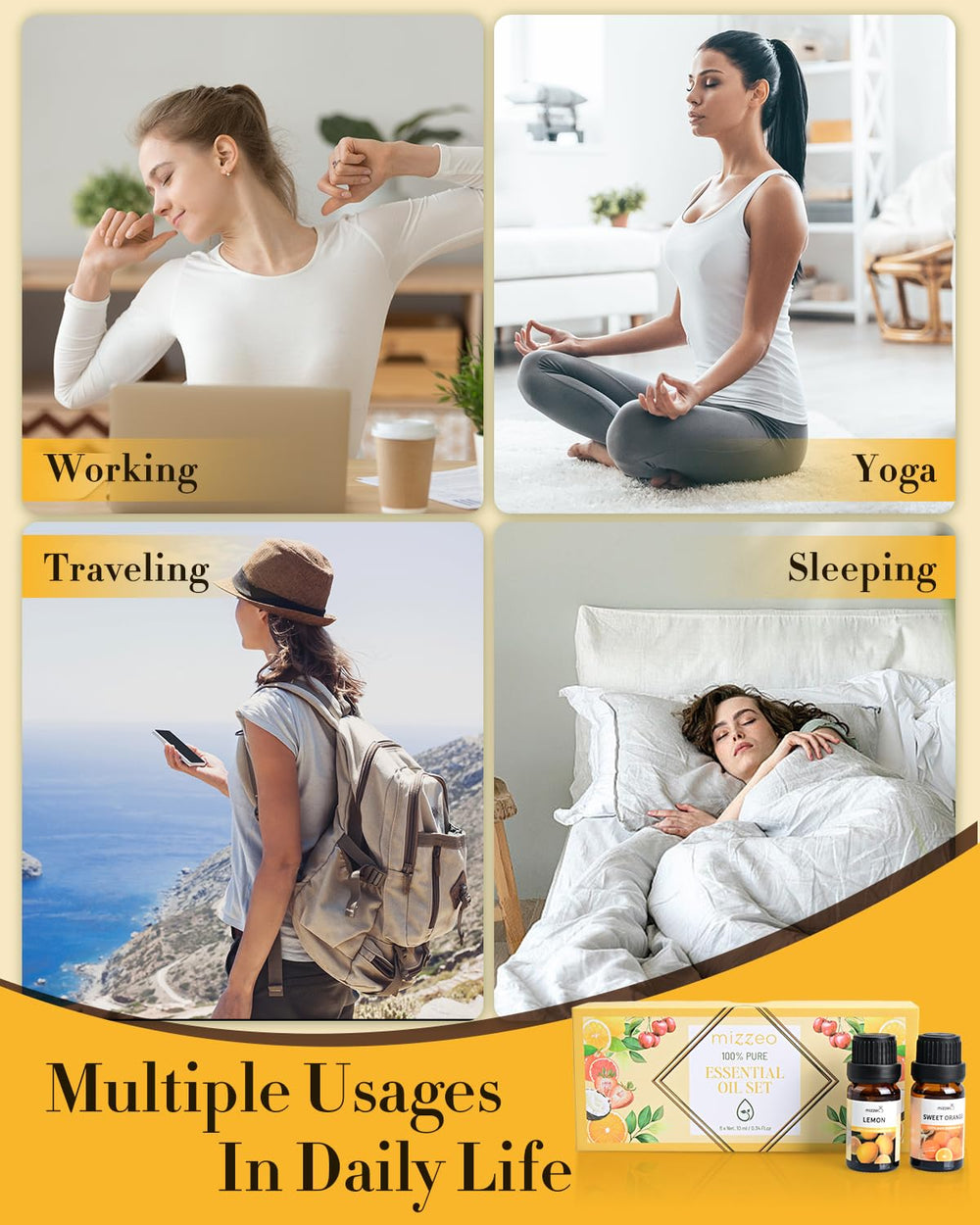 MIZZEO Grapefruit 10ml bottle adding zest to rooms