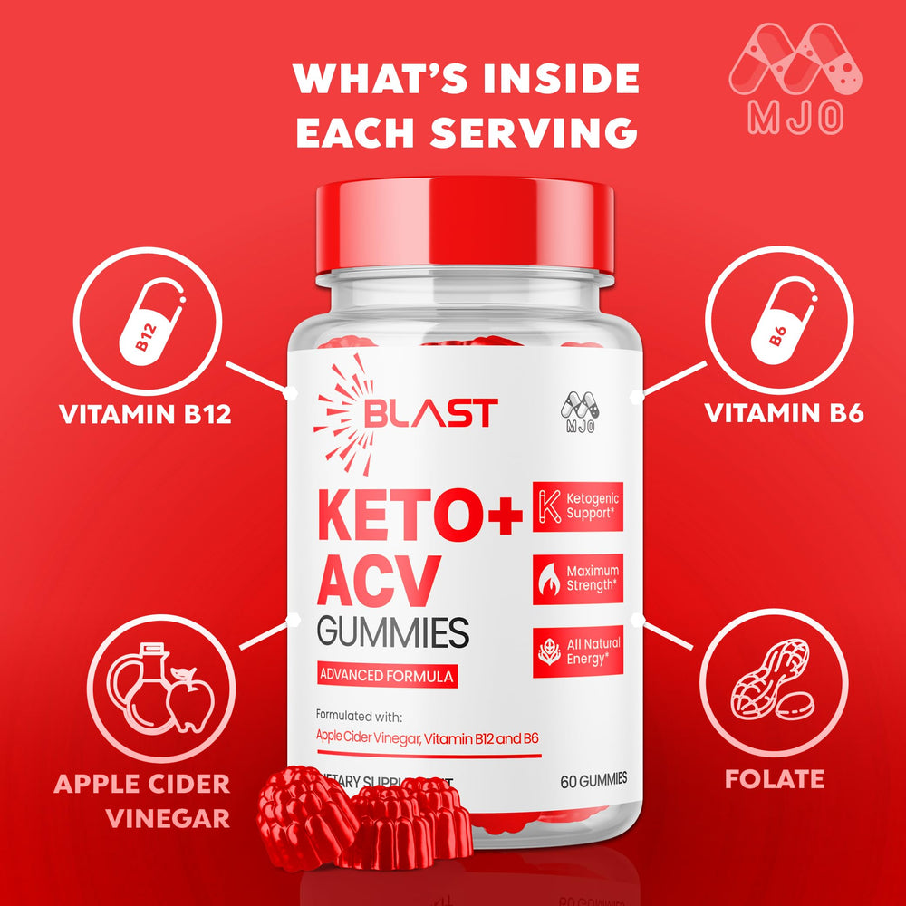 MJO Blast Keto ACV Gummies in hand for convenient daily use.