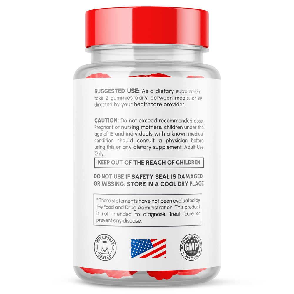 MJO Blast Keto ACV Gummies ingredients overview showing natural components.