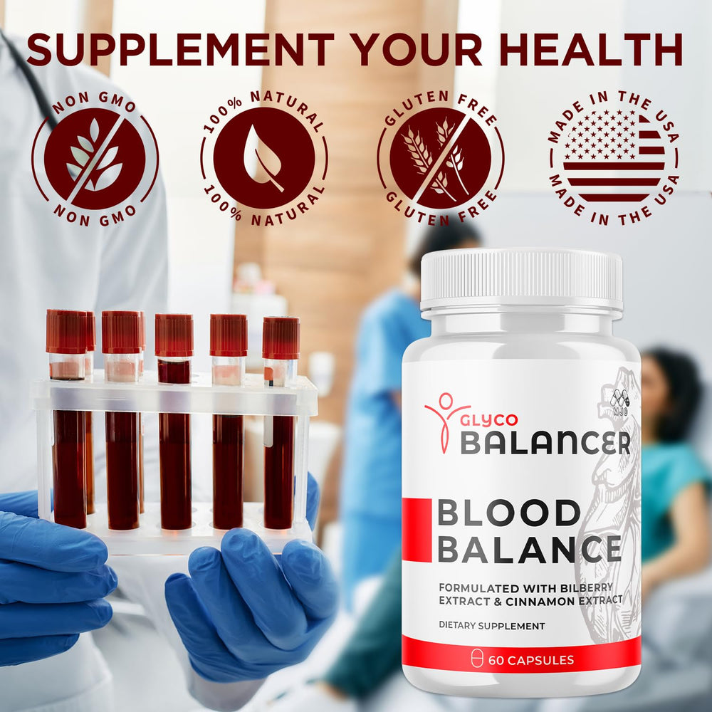 MJO Glyco Balancer packaging on shelf signaling premium wellness.