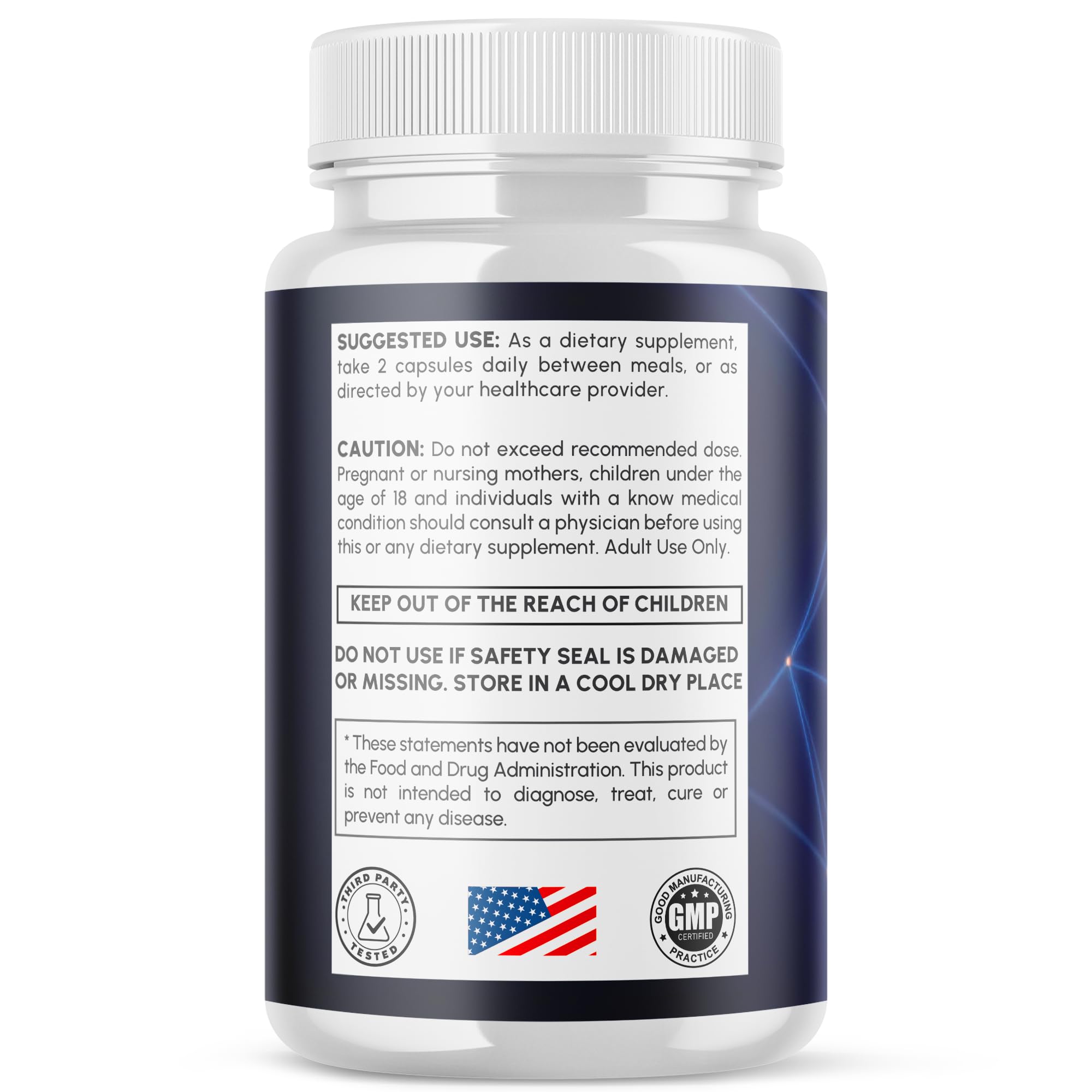 Ingredients panel shows natural vitamins and extracts