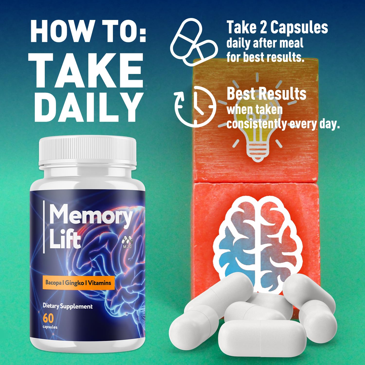 Compact Memory Lift packaging suited for travel