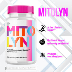 MJO Mitolyn Purple Peel capsules ready for daily dosage.
