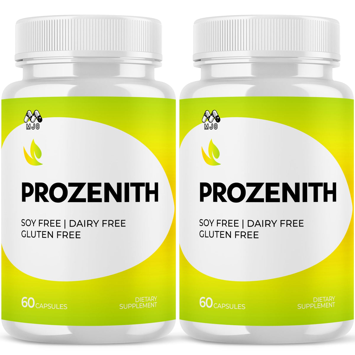 MJO Prozenith capsules bottle front for daily wellness support.