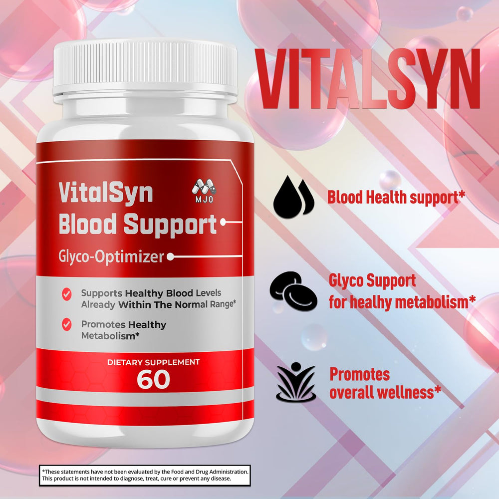 MJO Vitalsyn natural ingredients highlight all-natural blend