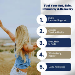 MK Supplements collagen-colostrum-chocolate-coffee beside cup offers a chocolate-flavored post-workout option.