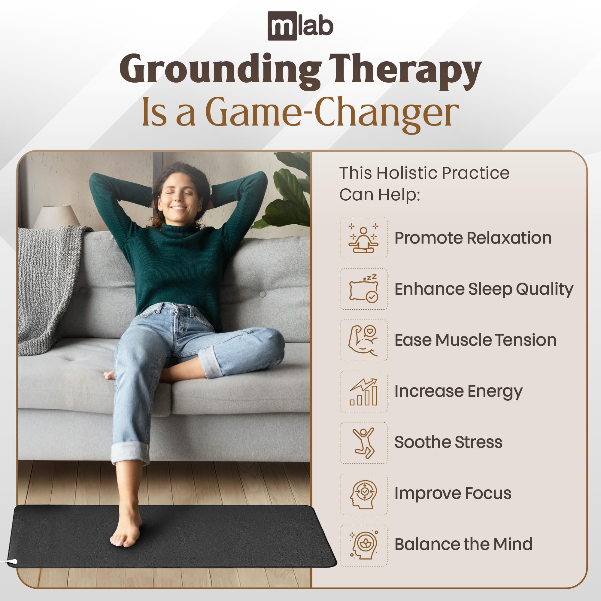 MLAB GroundFlow with 15ft cord for flexible placement