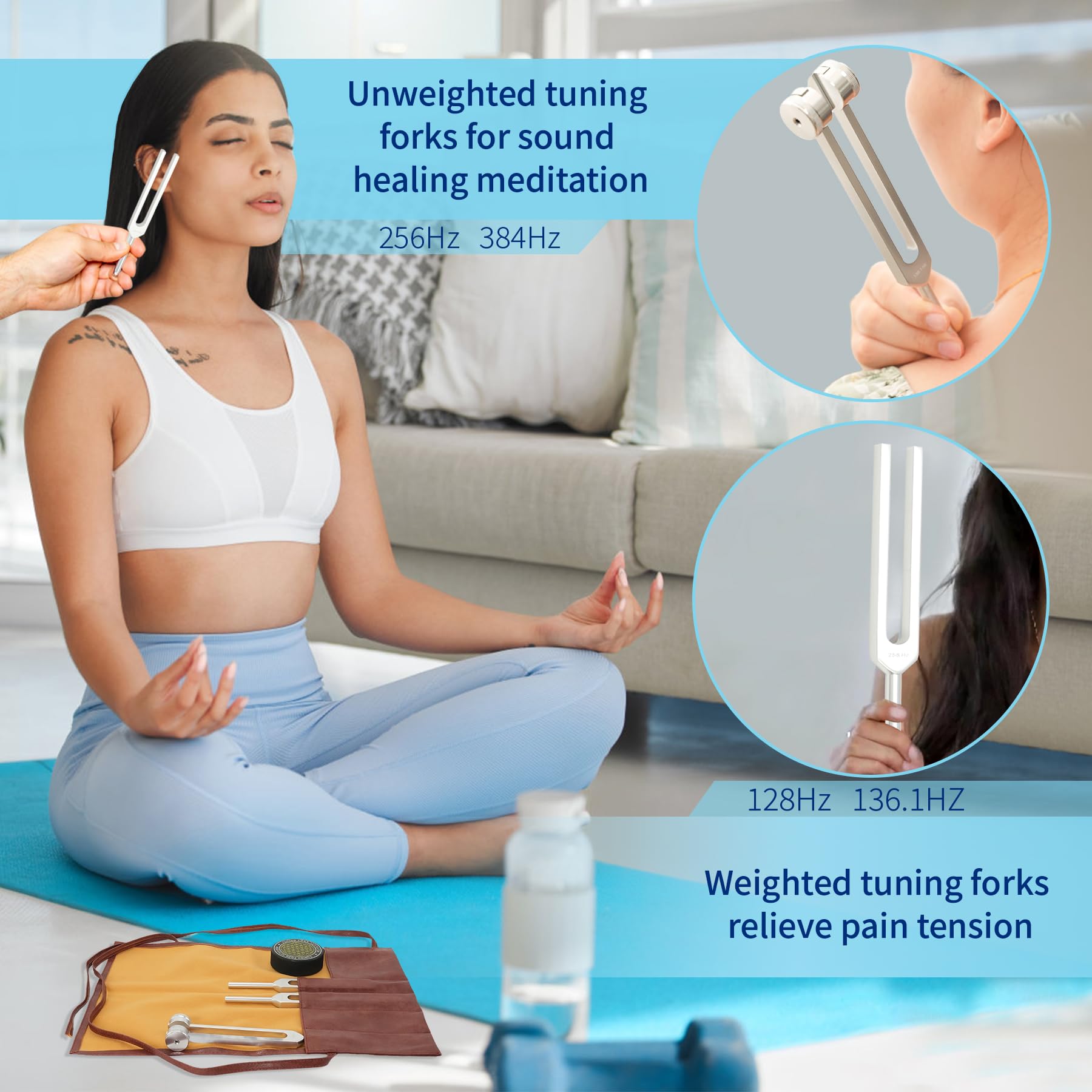 mllusxg activator with tuning forks to shape resonance