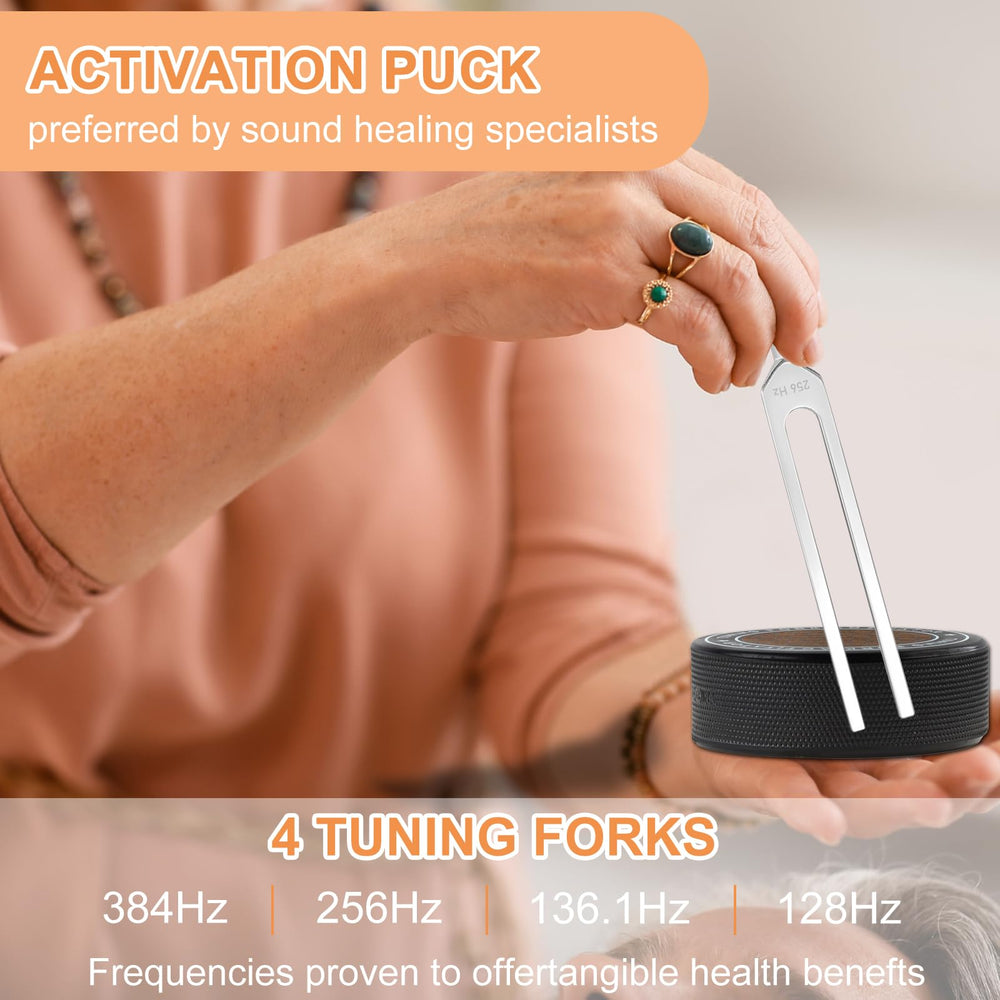 mllusxg hockey puck activator to enhance resonance during sessions