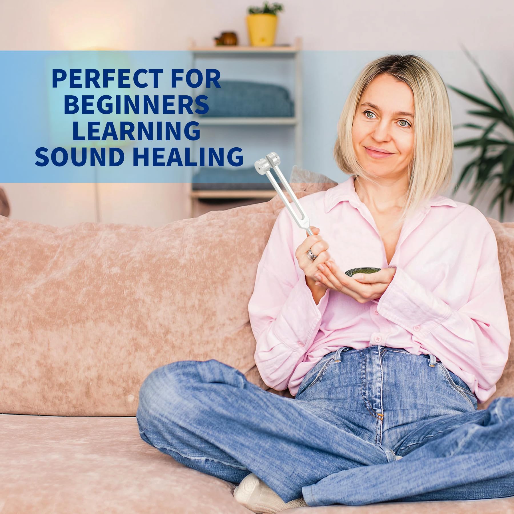 mllusxg tuning forks 136Hz set to support mindful breathing