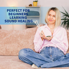 mllusxg tuning forks 136Hz set to support mindful breathing