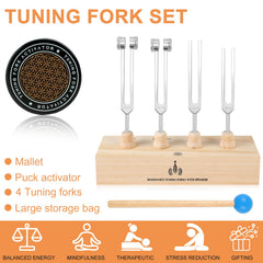 mllusxg 136Hz tuning fork aids grounding during meditation and breathwork