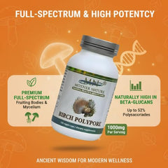 Mn Mother Nature beta-glucans rich profile illustrating gut balance potential.