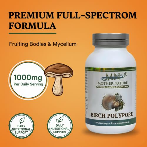 Mn Mother Nature 60-day supply concept with prebiotic fiber capsules.