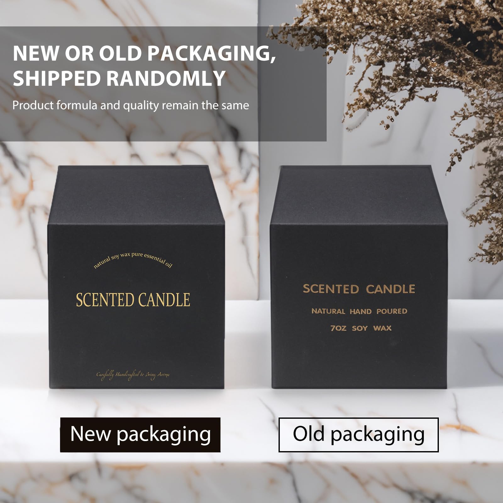 MOASITN seven-ounce candle complements living room decor