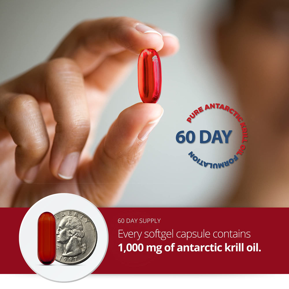 Mobisyn Krill Oil astaxanthin-rich capsule visual suggests antioxidant support.