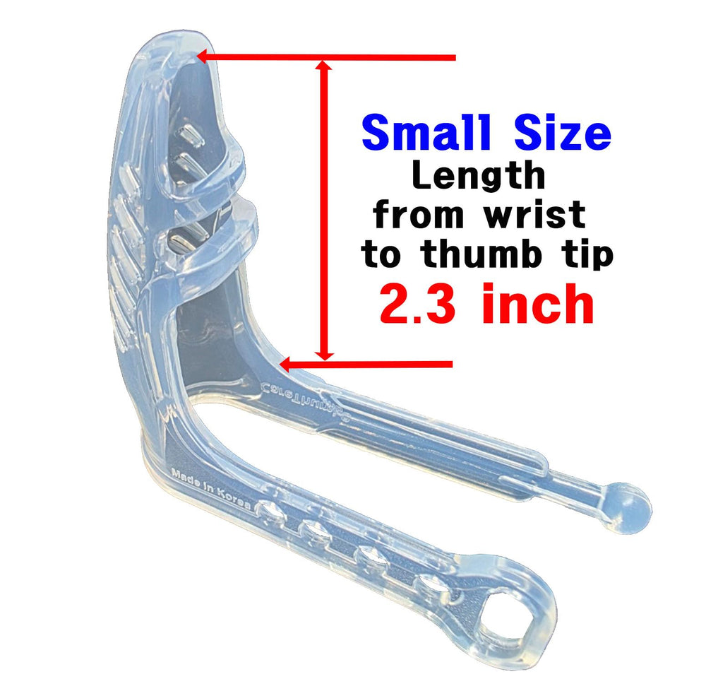 Mobiu CareThumb detailed contents shows the starter guide and storage case for portability.