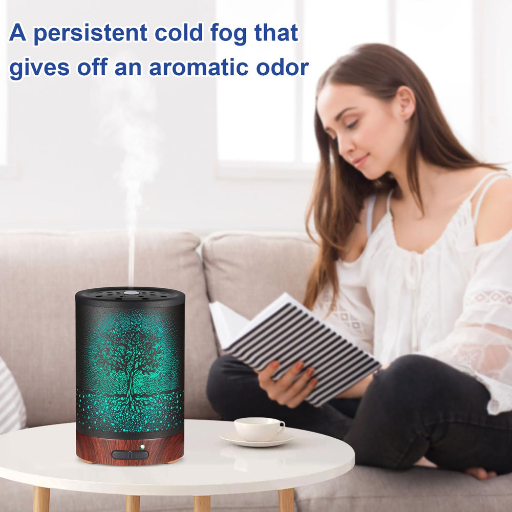 Mocosa diffuser with auto-off for worry-free use.