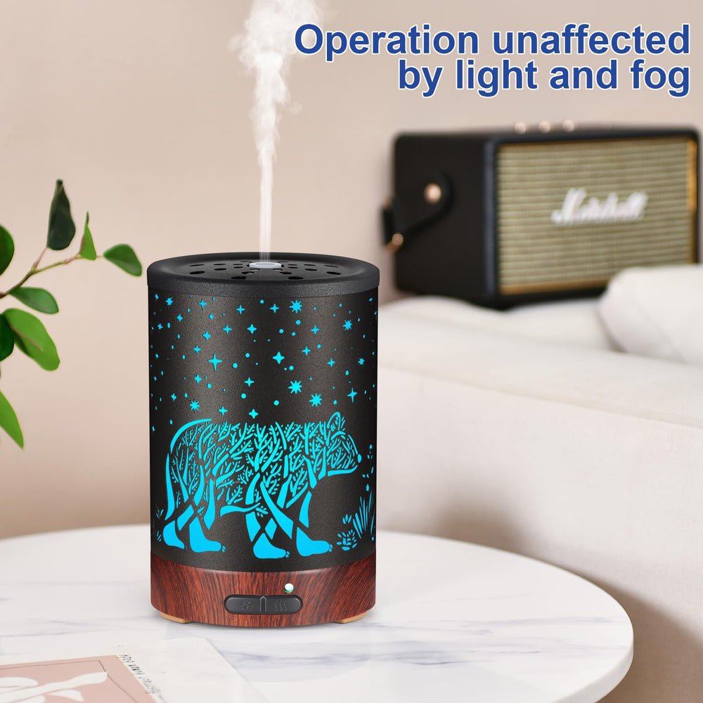 Mocosa diffuser auto-off safety feature ensures worry-free use.