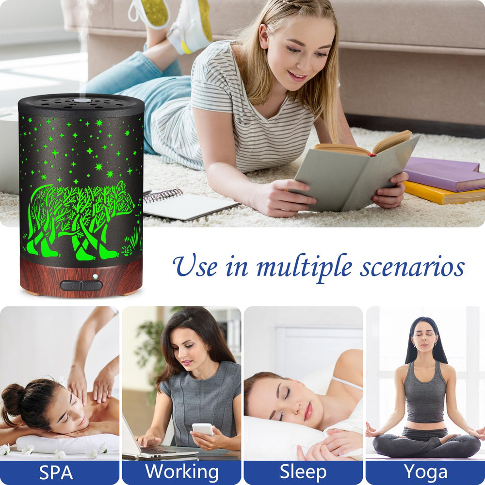Mocosa metal decorative diffuser adds style to any room while diffusing aroma.