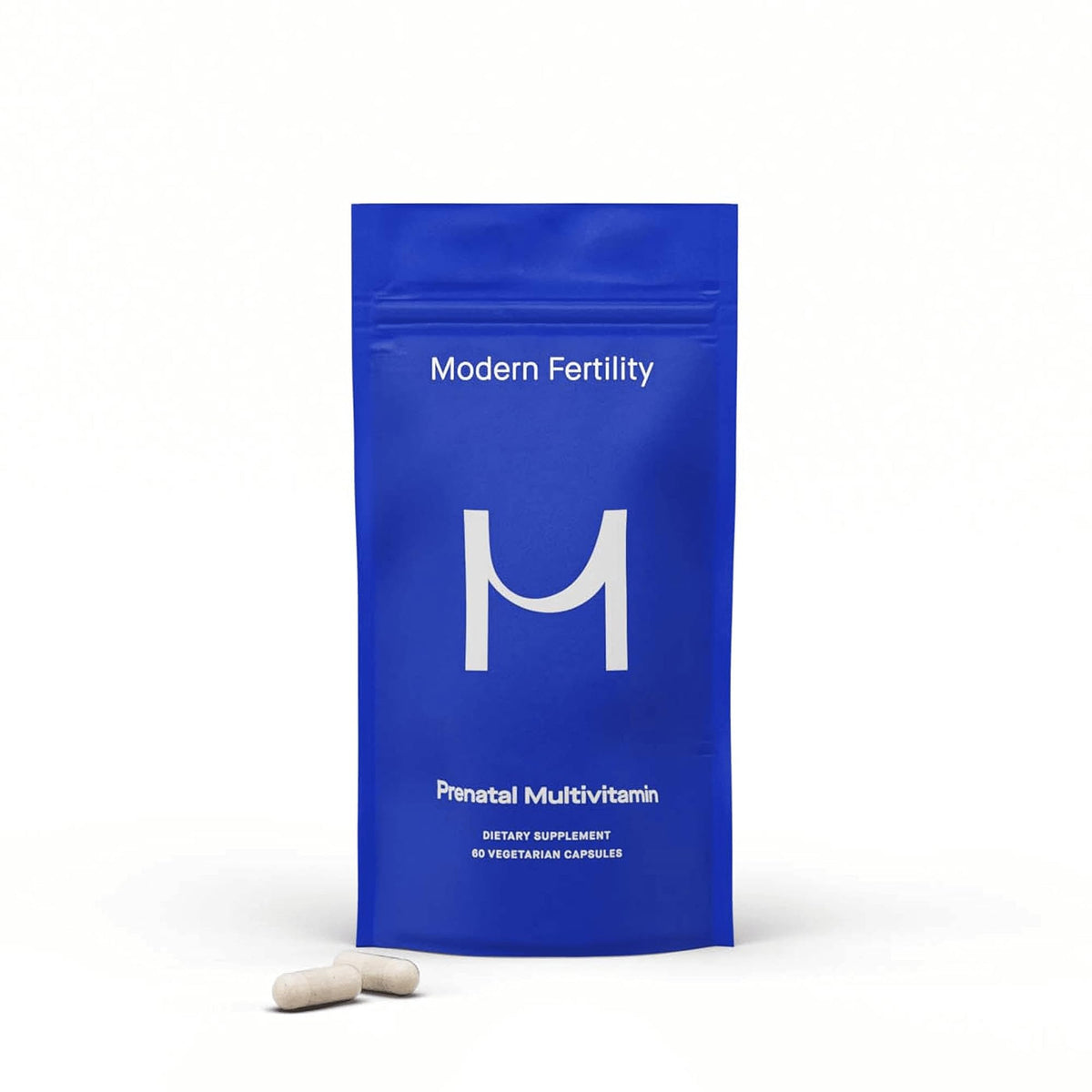 Modern Fertility Prenatal Multivitamin bottle front for daily pregnancy support