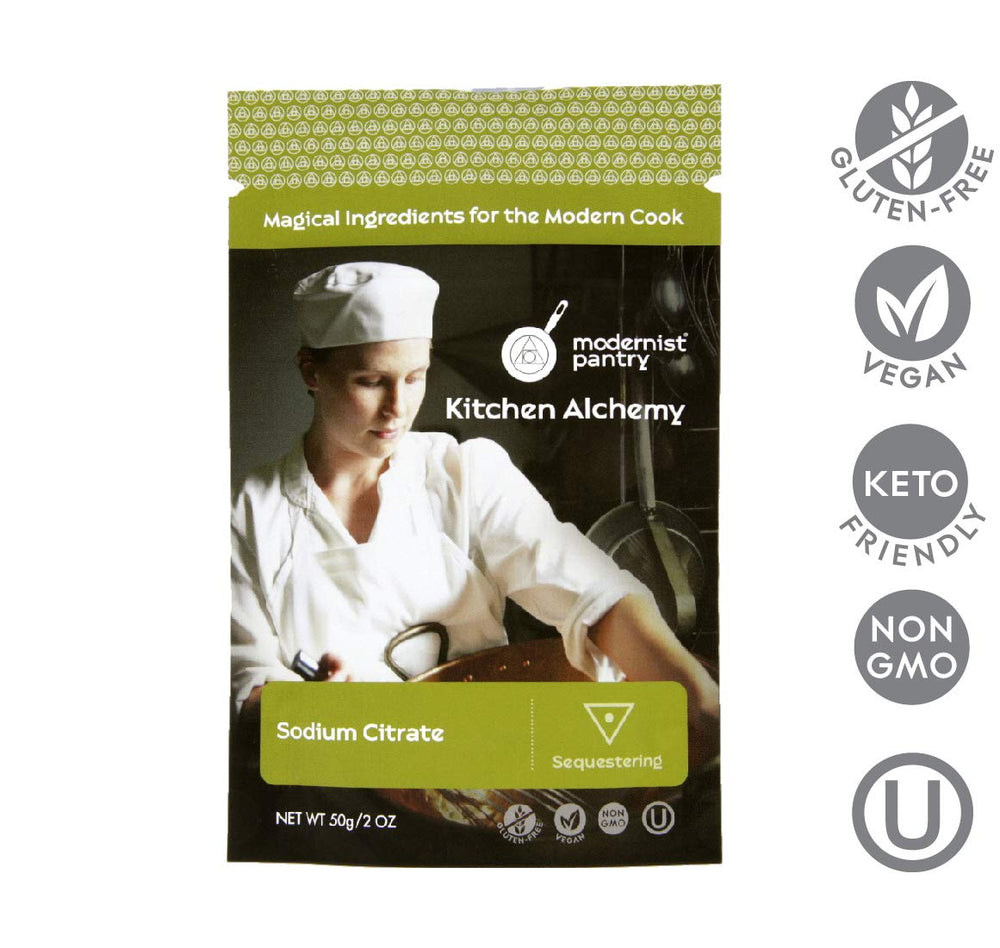Modernist Pantry sodium hexametaphosphate pack ensuring stable cheese blends.