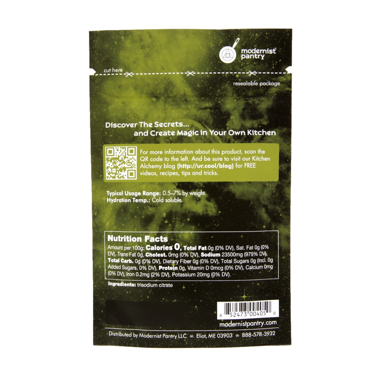 Modernist Pantry value pack ingredients ready for versatile emulsifiers at home.