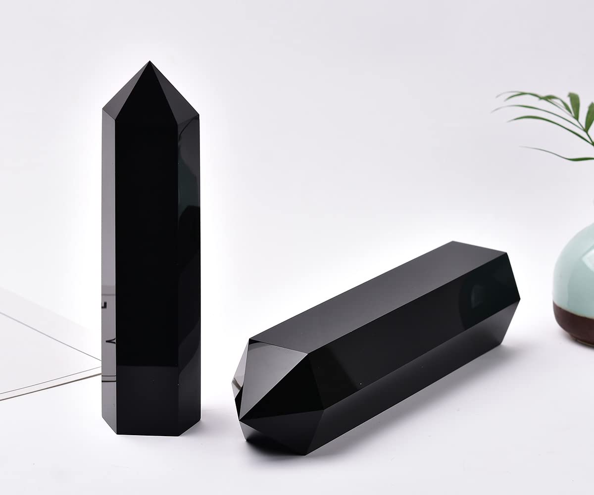 MOGEMT large obsidian tower makes a thoughtful gift for crystal lovers.