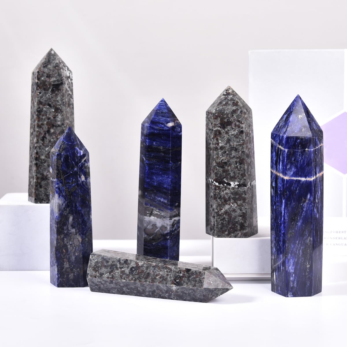 MOGEMT Yooperlite Tower enhances meditation and Reiki practice.