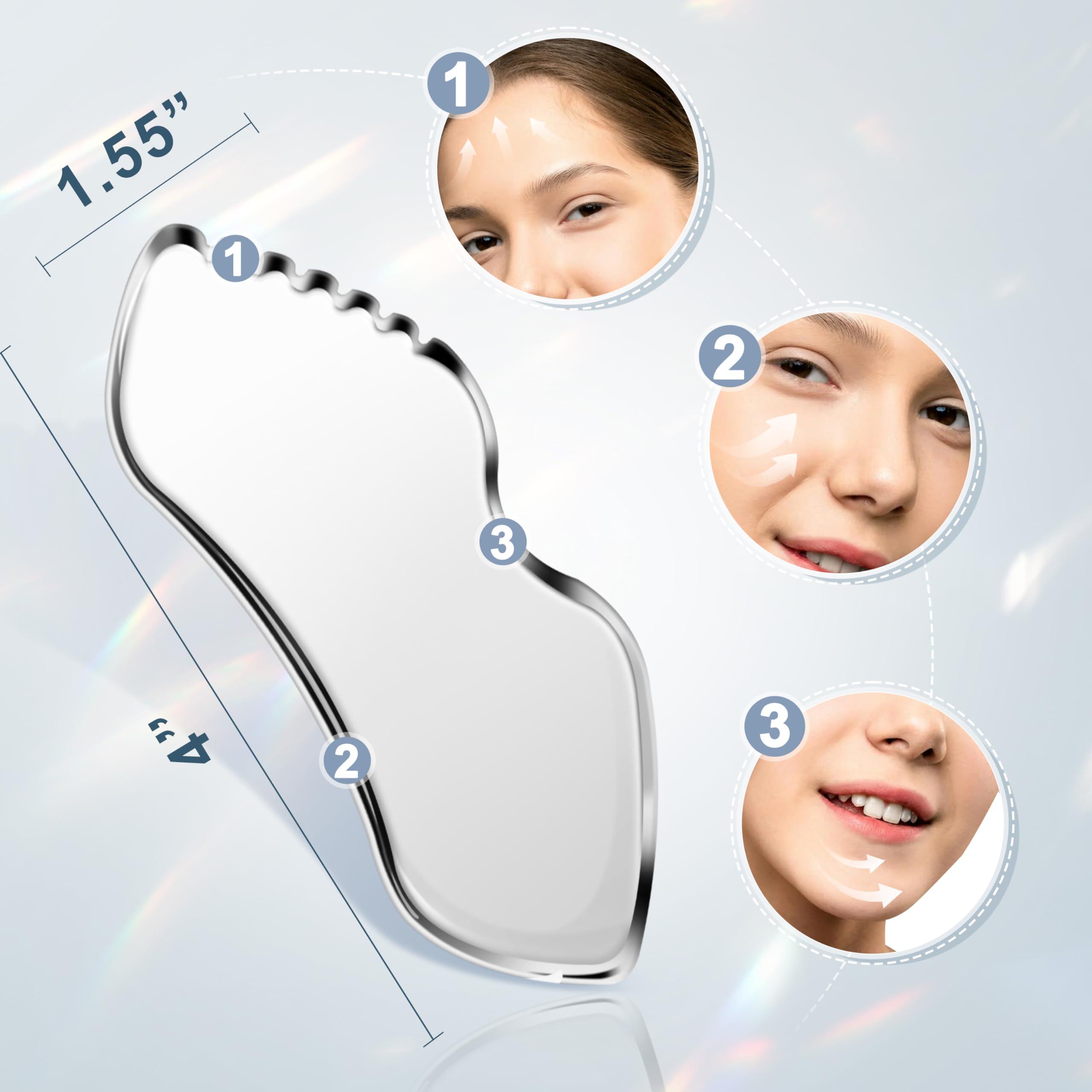 MoHern gua sha for arms and back aids circulation and relaxation.