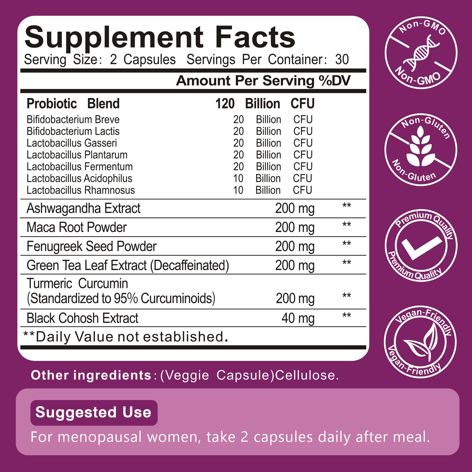 MOHOKEN 120B CFU capsules ready for daily wellness.